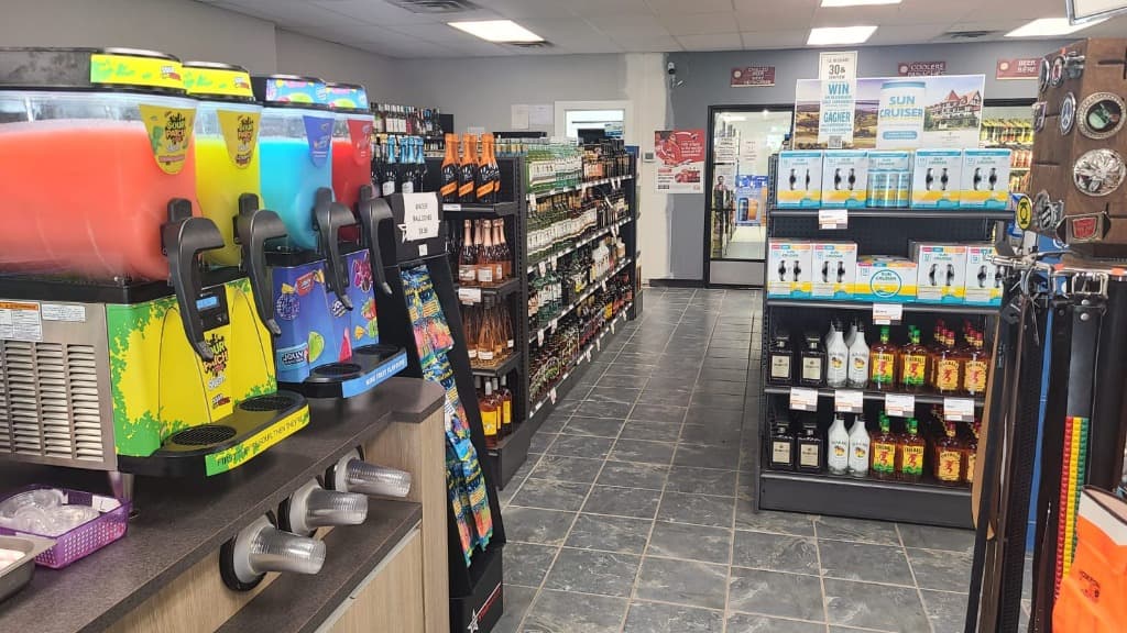 Slush Machines & Aisle View