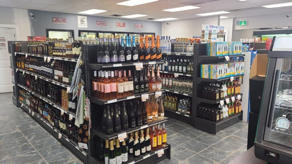 ANBL Wine & Spirits Shelves